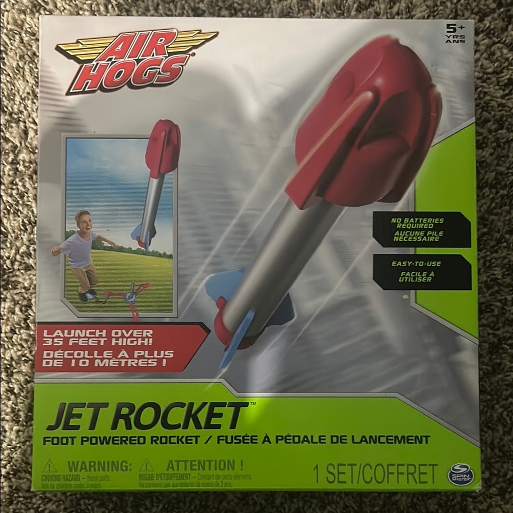 Jet Rocket - Red and Gray